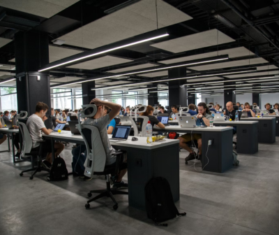 A modern office